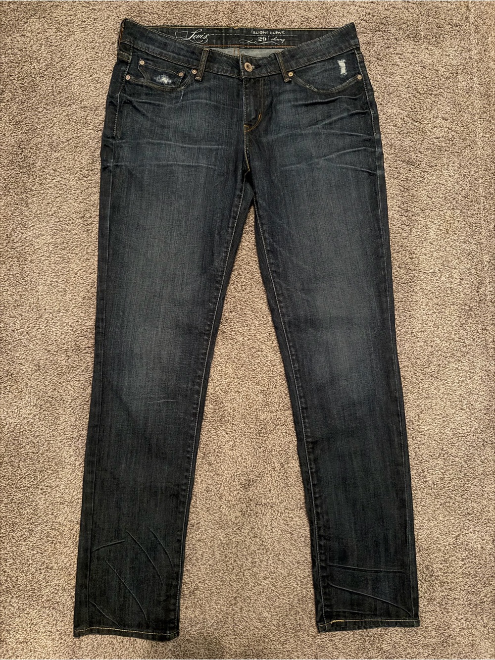 Levi's Women's Dark Indigo Skinny Jeans
